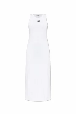 Munthe WHITE Ribbed dress