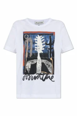 Munthe WHITE T-shirt 'Lack'