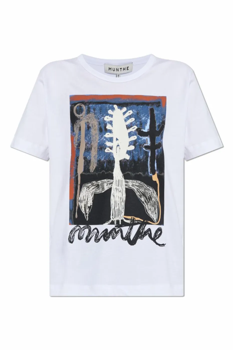 Munthe WHITE T-shirt 'Lack'