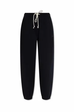 New Balance BLACK Sweatpants with logo
