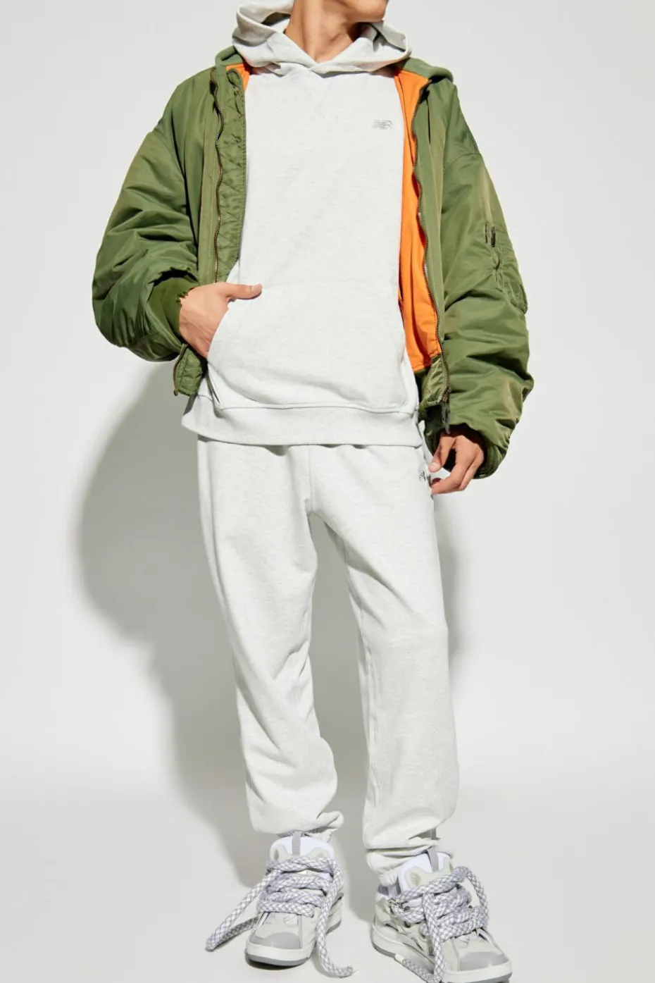 New Balance GREY Oversize Sweatshirt