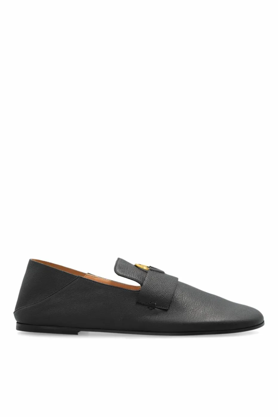 Odissi BLACK Leather shoes type ‘loafers’