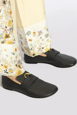 Odissi BLACK Leather shoes type ‘loafers’