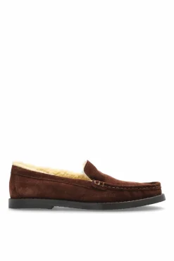 Odissi BROWN Suede loafers
