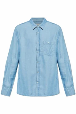 Officine Generale BLUE Shirt ‘Alex’