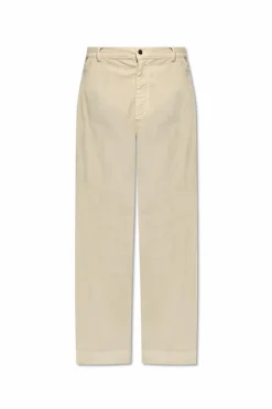 Officine Generale cream ‘Greg’ trousers