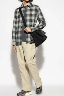 Officine Generale cream ‘Greg’ trousers