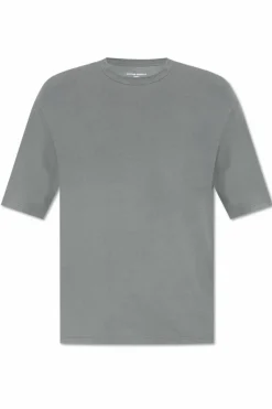 Officine Generale GREY Crew Neck T-Shirt