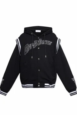 Off-White BLACK Jacket with logo