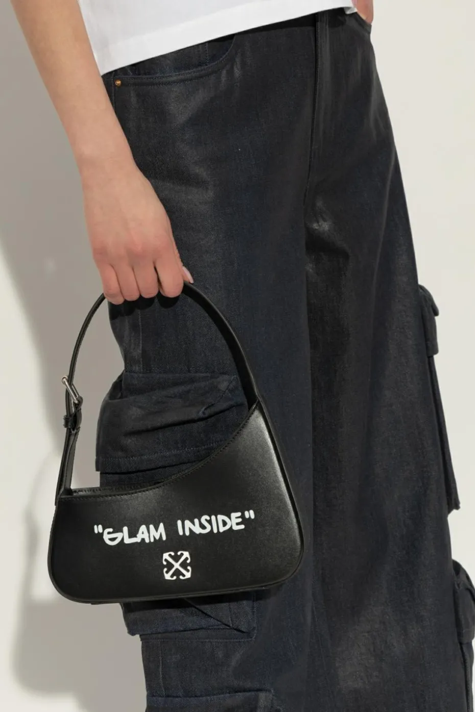 Off-White BLACK Shoulder bag Jitney