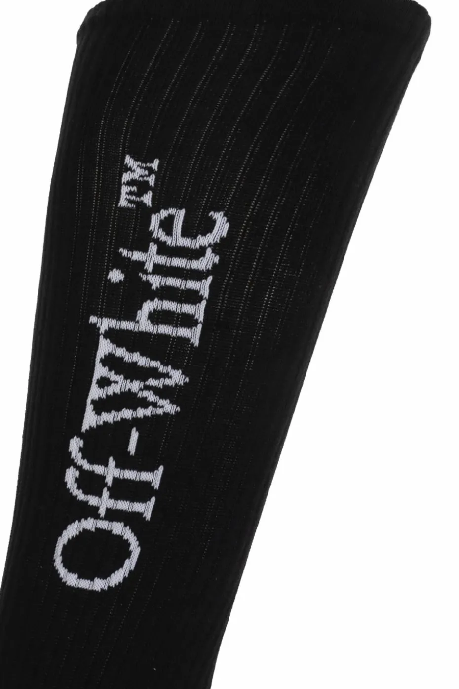 Off-White BLACK Socks with logo