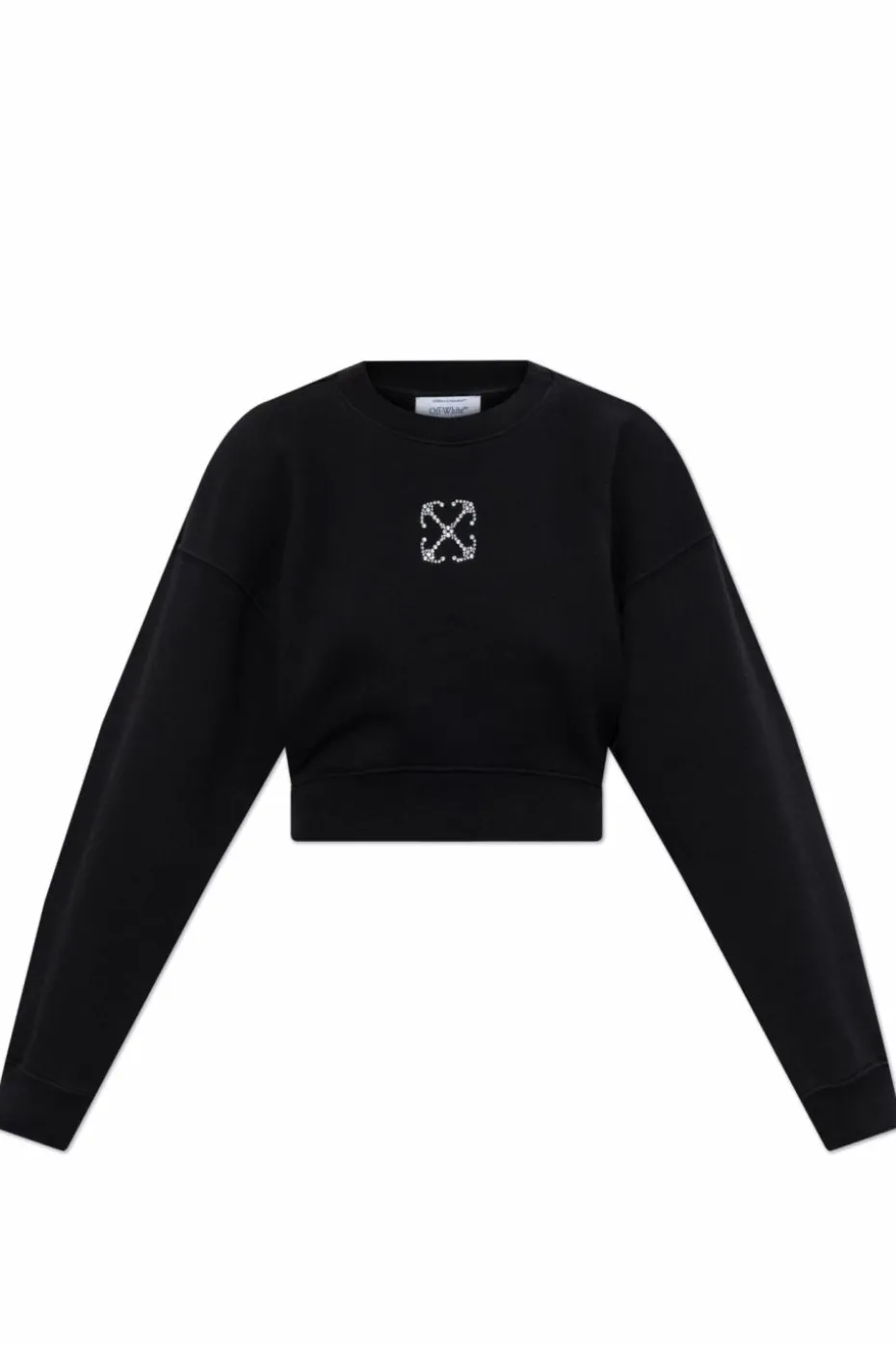 Off-White BLACK Sweatshirt with logo