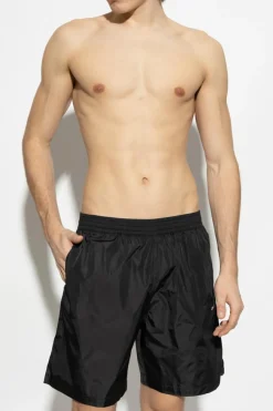 Off-White BLACK Swim trunks