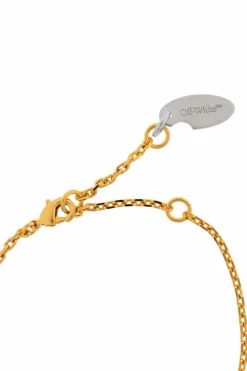 Off-White GOLD Bracelet with logo