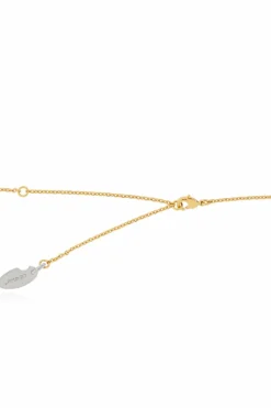 Off-White GOLD Logo necklace