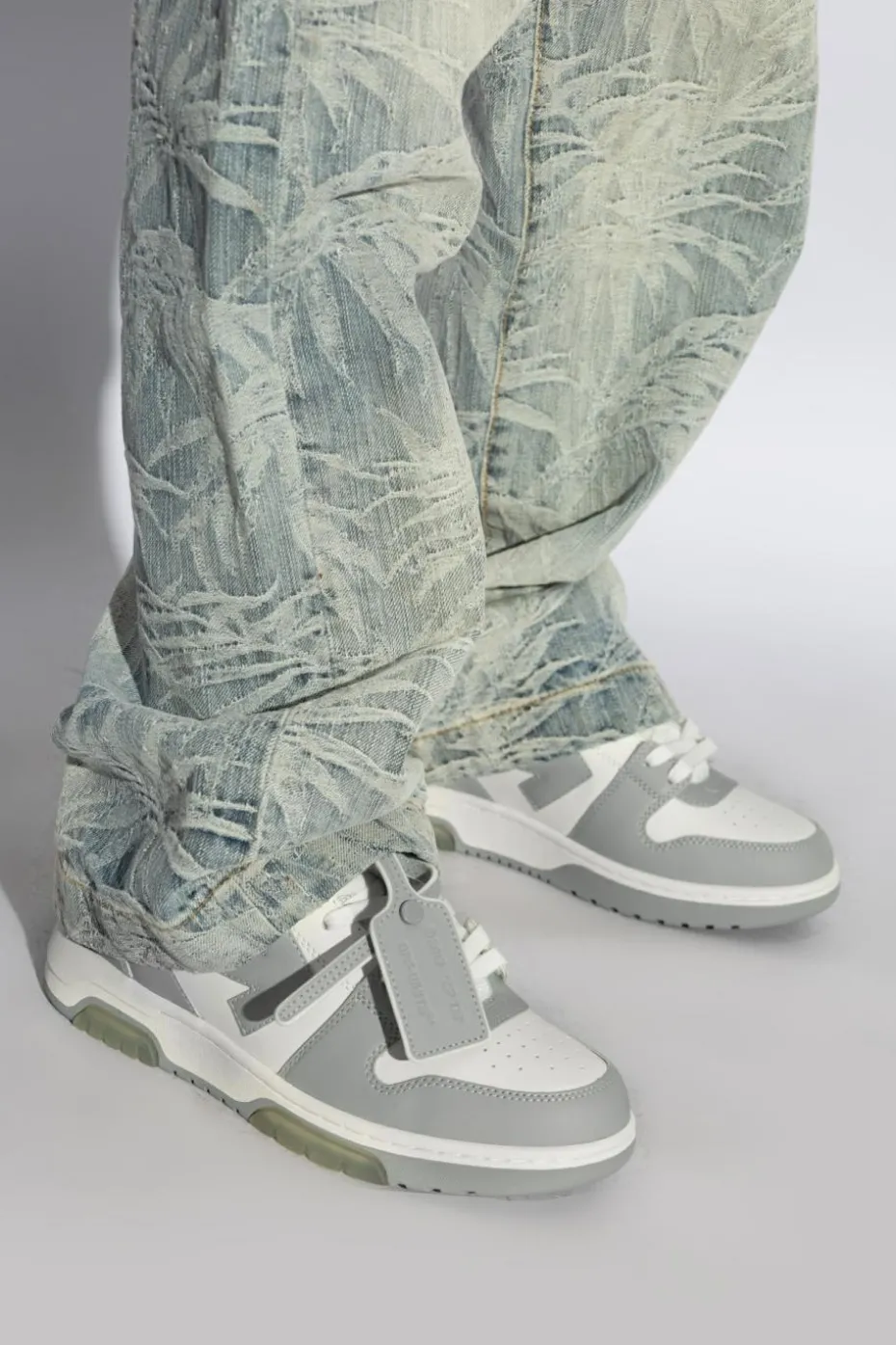 Off-White GREY Sneakers Out Off Office
