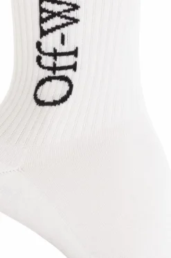 Off-White WHITE Ribbed socks