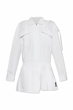 Off-White WHITE Shirt dress