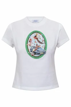 Off-White WHITE T-shirt with logo