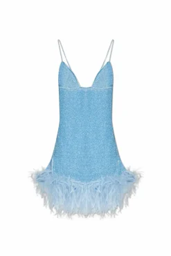 Oseree BLUE Strap dress