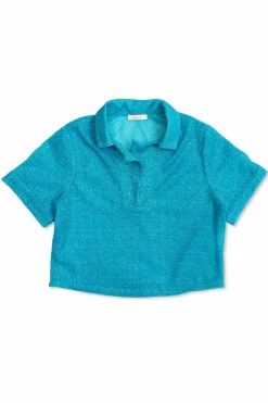 Oseree Kids BLUE Beach shirt