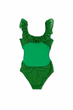 Oseree Kids GREEN One-piece swimsuit