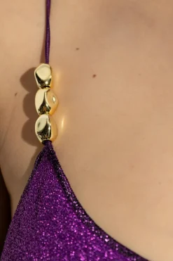 Oseree PURPLE One-piece swimsuit