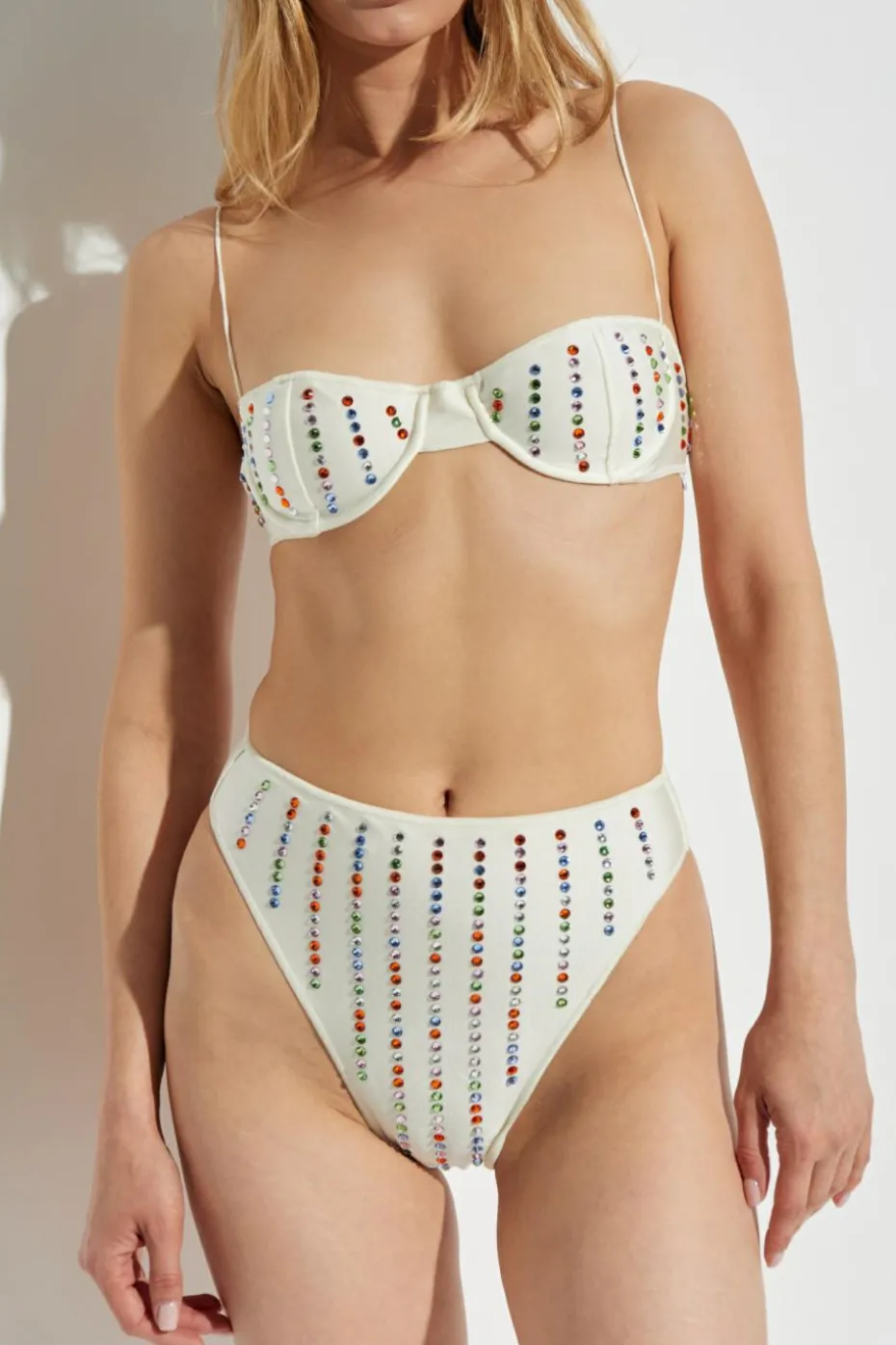 Oseree WHITE Two-piece swimsuit