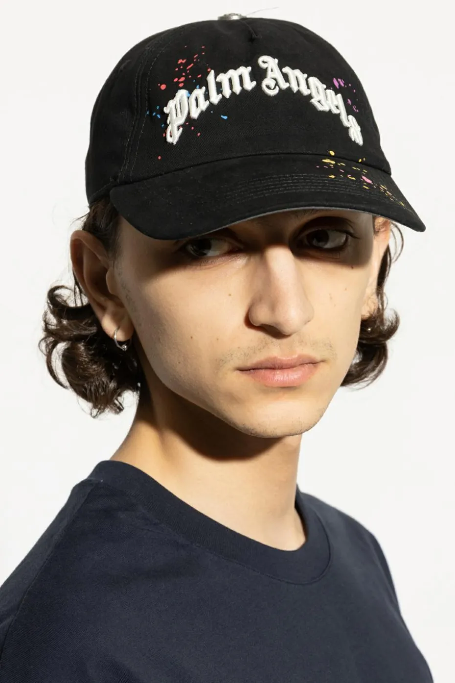 Palm Angels BLACK Baseball cap