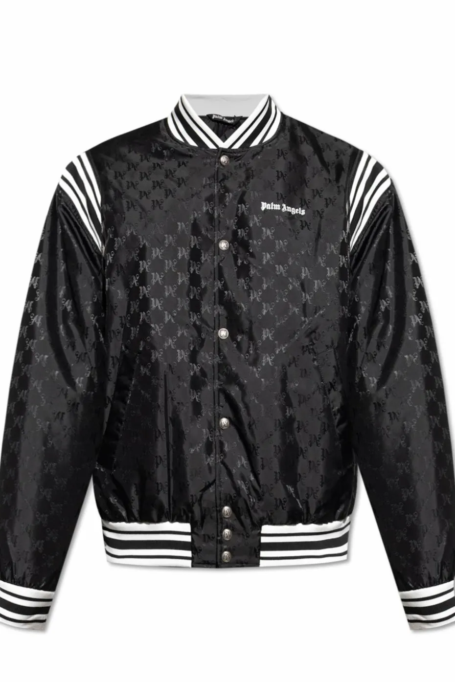Palm Angels BLACK "Bomber" type jacket