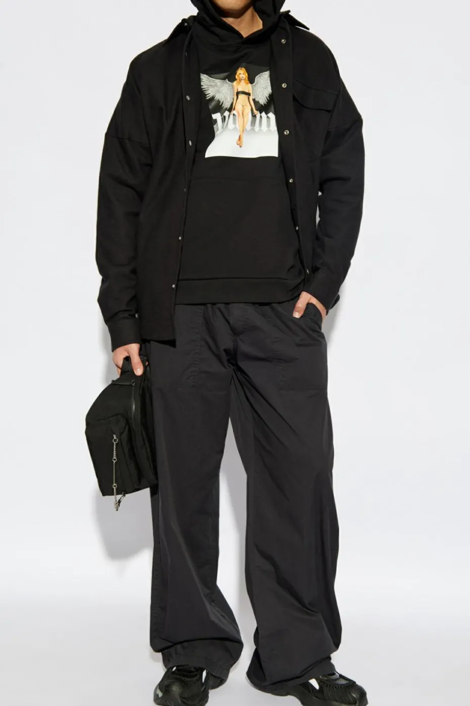 Palm Angels BLACK Logo shirt