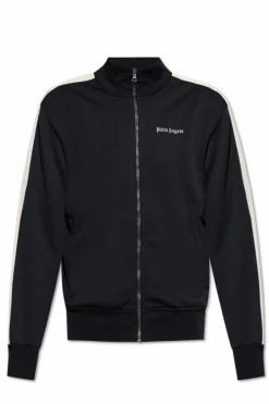 Palm Angels BLACK Sweatshirt with logo