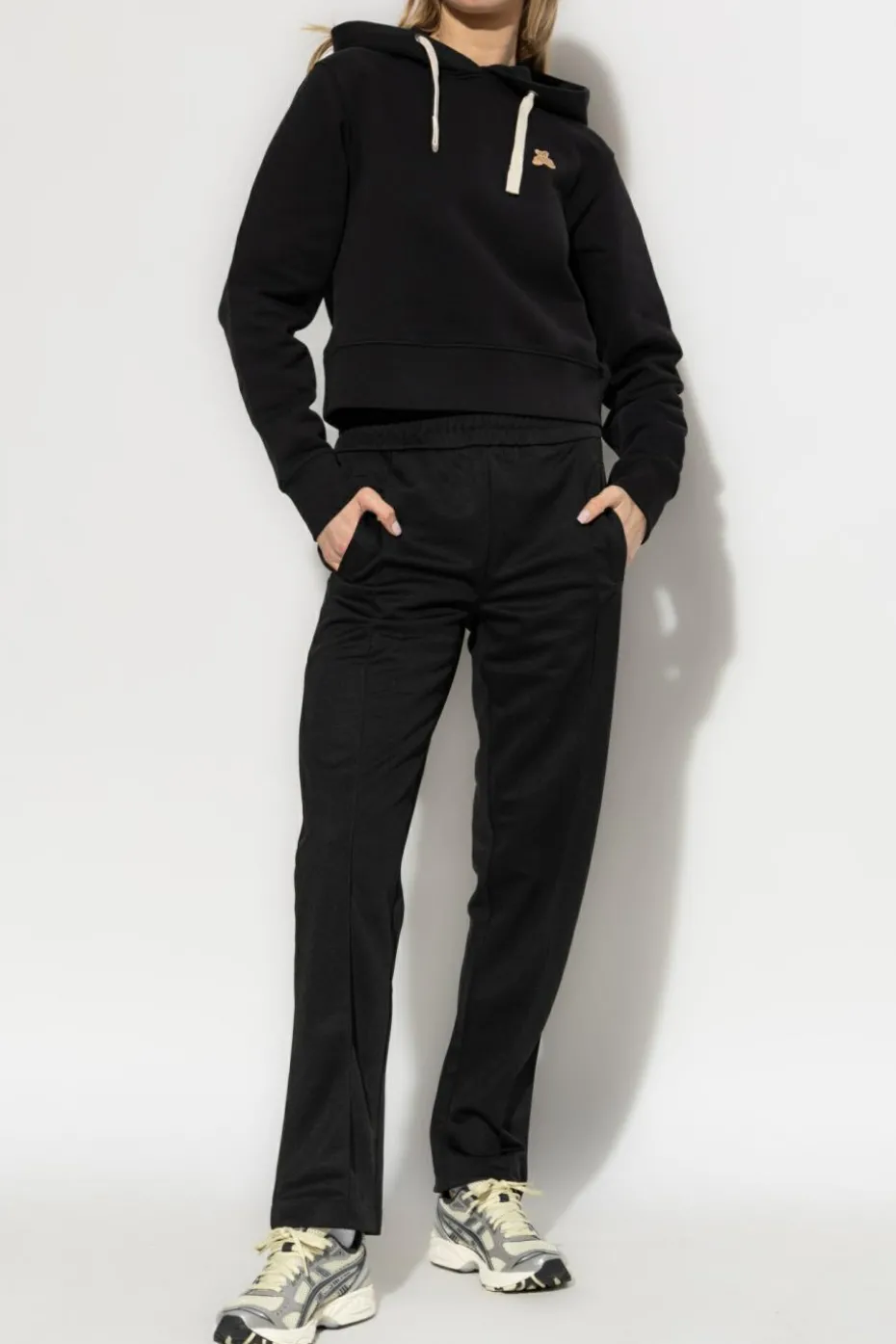 Palm Angels BLACK Sweatshirt with patch