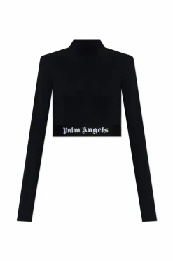 Palm Angels BLACK Top with Logo