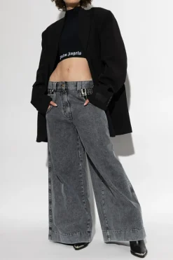 Palm Angels BLACK Top with Logo