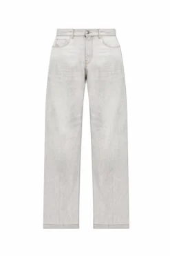 Palm Angels GREY Jeans with logo