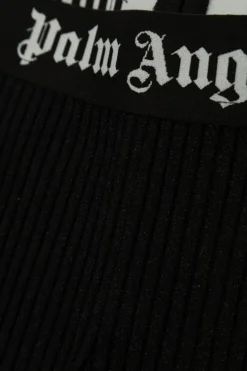 Palm Angels Kids BLACK Glitter Pants