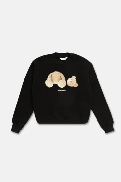 Palm Angels Kids BLACK Printed sweatshirt