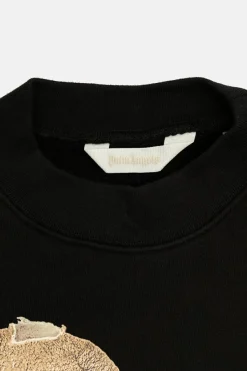 Palm Angels Kids BLACK Printed sweatshirt