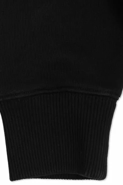 Palm Angels Kids BLACK Sweatshirt with printed logo
