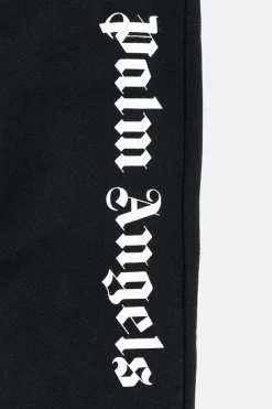 Palm Angels Kids BLACK Sweatpants with logo