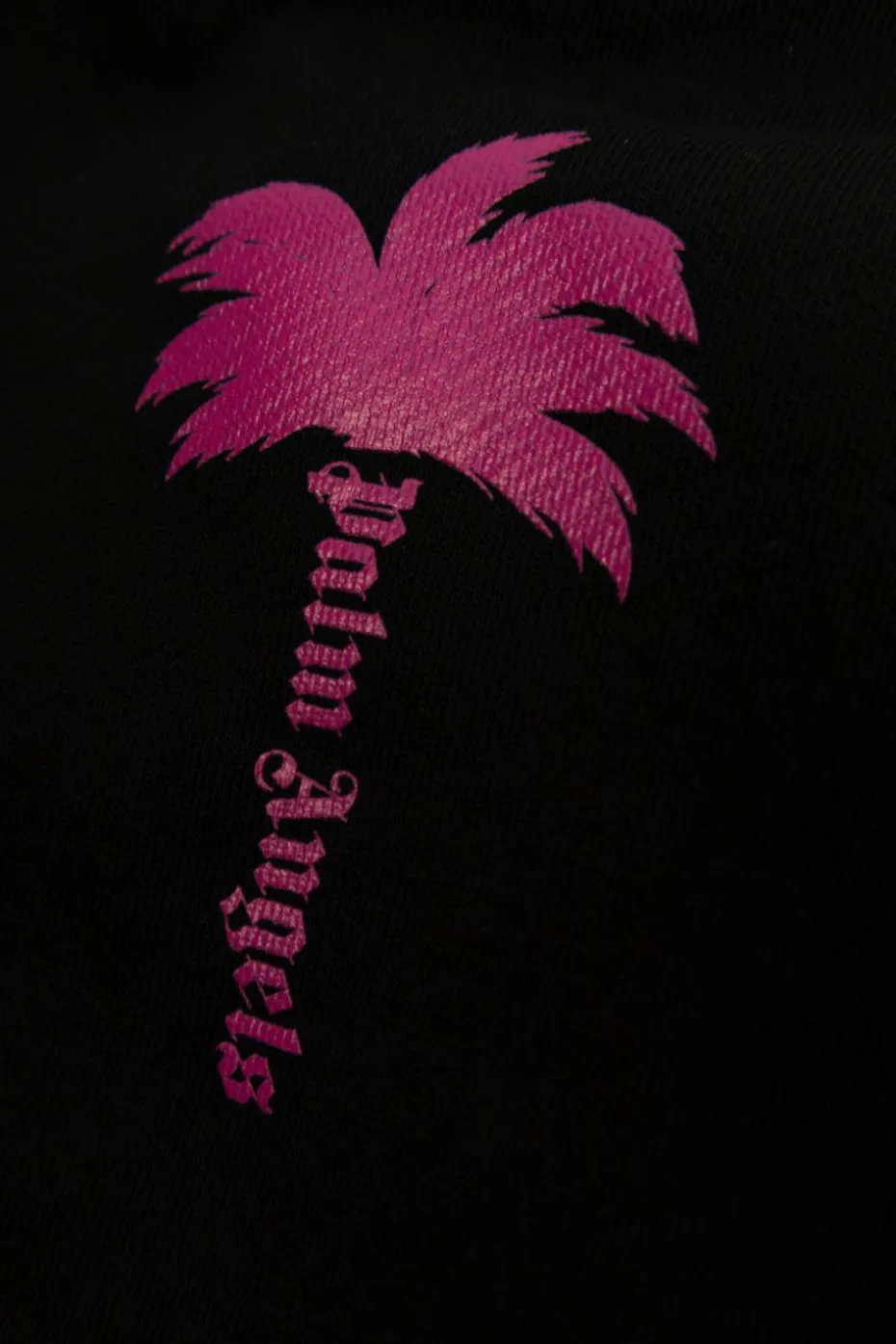Palm Angels Kids BLACK Sweatshirt with logo