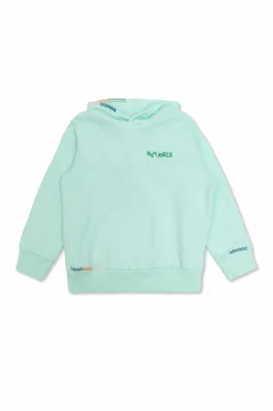 Palm Angels Kids BLUE Sweatshirt with logo