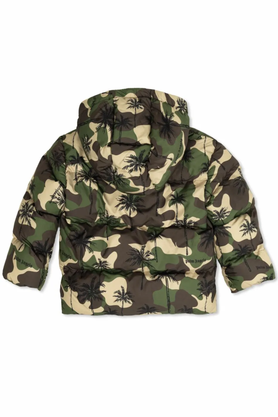 Palm Angels Kids GREEN Insulated jacket