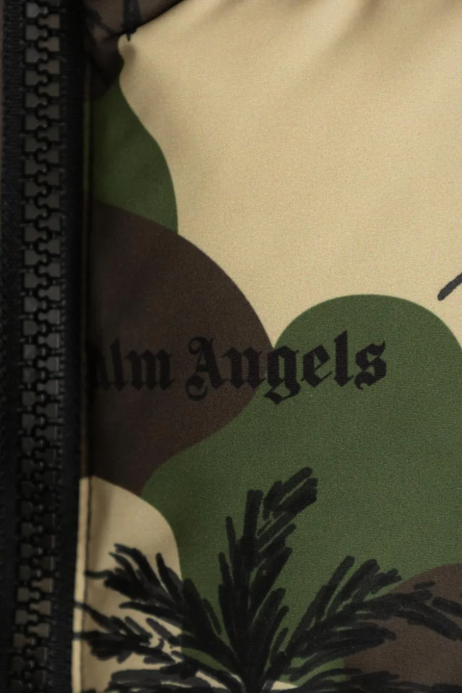 Palm Angels Kids GREEN Insulated jacket