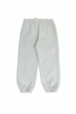 Palm Angels Kids GREY Sweatpants with printed logo