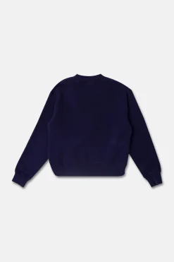 Palm Angels Kids NAVY BLUE Printed sweatshirt
