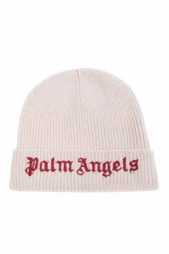 Palm Angels Kids PINK Cap with embroidered logo