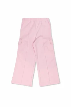 Palm Angels Kids PINK Pants with logo