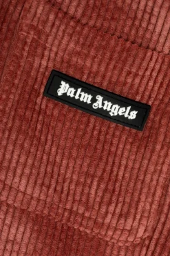 Palm Angels Kids PINK Ribbed jacket